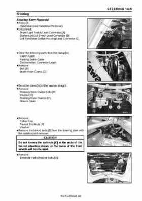 2008-2010 Kawasaki KFX450R Factory Service Manual, Page 374