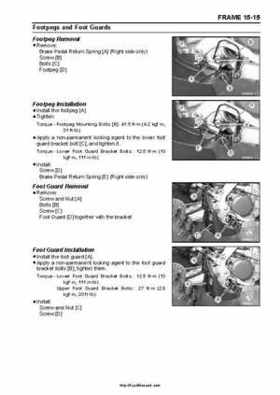 2008-2010 Kawasaki KFX450R Factory Service Manual, Page 399