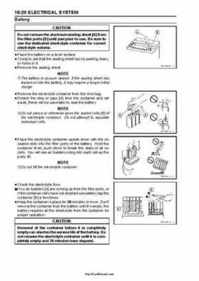 2008-2010 Kawasaki KFX450R Factory Service Manual, Page 420