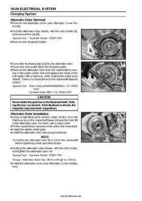 2008-2010 Kawasaki KFX450R Factory Service Manual, Page 426