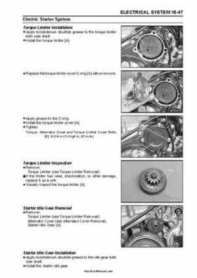 2008-2010 Kawasaki KFX450R Factory Service Manual, Page 447