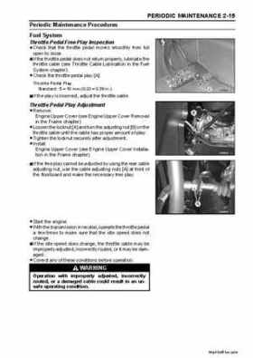 2008 Kawasaki Teryx 750 Service Manual, Page 32
