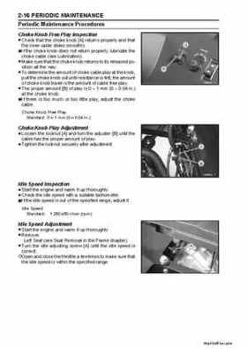 2008 Kawasaki Teryx 750 Service Manual, Page 33