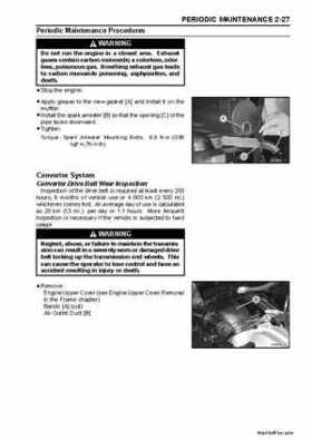 2008 Kawasaki Teryx 750 Service Manual, Page 44