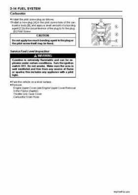 2008 Kawasaki Teryx 750 Service Manual, Page 83