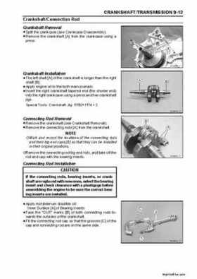 2008 Kawasaki Teryx 750 Service Manual, Page 229