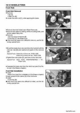 2008 Kawasaki Teryx 750 Service Manual, Page 257
