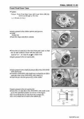2008 Kawasaki Teryx 750 Service Manual, Page 311
