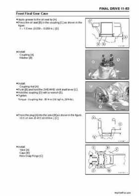 2008 Kawasaki Teryx 750 Service Manual, Page 313