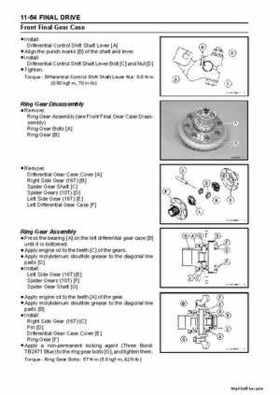 2008 Kawasaki Teryx 750 Service Manual, Page 314