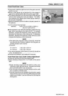 2008 Kawasaki Teryx 750 Service Manual, Page 321