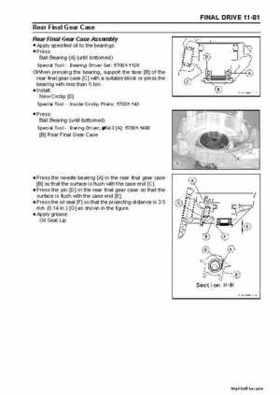 2008 Kawasaki Teryx 750 Service Manual, Page 341