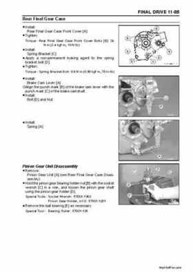2008 Kawasaki Teryx 750 Service Manual, Page 345