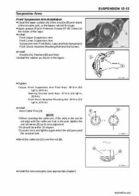 2008 Kawasaki Teryx 750 Service Manual, Page 387