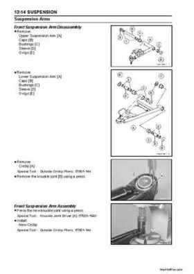2008 Kawasaki Teryx 750 Service Manual, Page 388