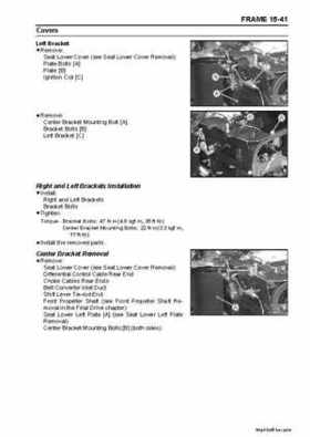 2008 Kawasaki Teryx 750 Service Manual, Page 449