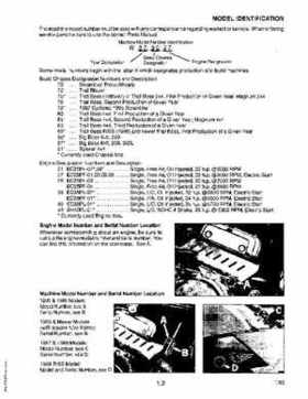 1985-1995 Polaris ATV and Light Utility Hauler Service Manual, Page 9