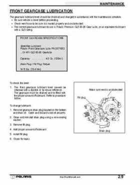 2001 Polaris Sportsman 400-500 DUSE and H.O. Service Manual, Page 37