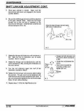 2001 Polaris Sportsman 400-500 DUSE and H.O. Service Manual, Page 40