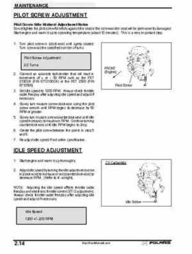 2001 Polaris Sportsman 400-500 DUSE and H.O. Service Manual, Page 42