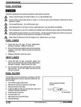 2001 Polaris Sportsman 400-500 DUSE and H.O. Service Manual, Page 44