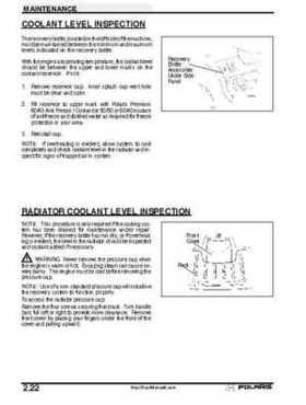 2001 Polaris Sportsman 400-500 DUSE and H.O. Service Manual, Page 50