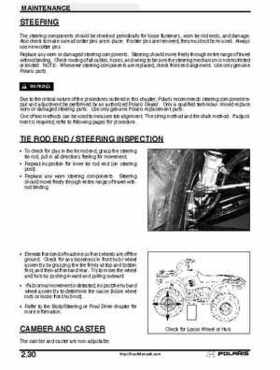 2001 Polaris Sportsman 400-500 DUSE and H.O. Service Manual, Page 58
