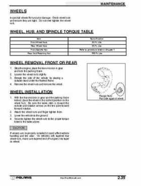 2001 Polaris Sportsman 400-500 DUSE and H.O. Service Manual, Page 67