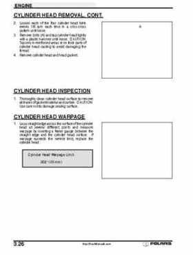 2001 Polaris Sportsman 400-500 DUSE and H.O. Service Manual, Page 95