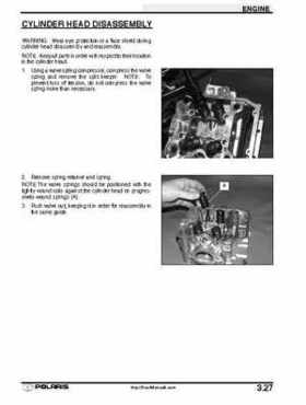 2001 Polaris Sportsman 400-500 DUSE and H.O. Service Manual, Page 96