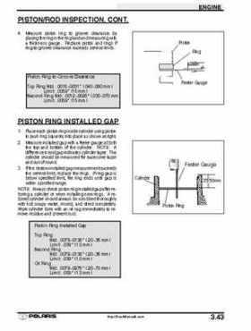 2001 Polaris Sportsman 400-500 DUSE and H.O. Service Manual, Page 112