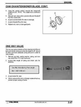 2001 Polaris Sportsman 400-500 DUSE and H.O. Service Manual, Page 116