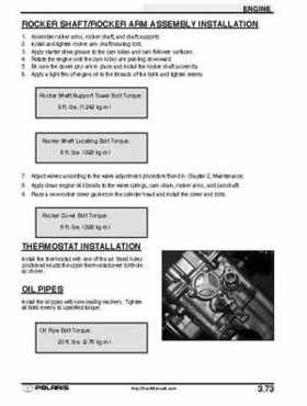 2001 Polaris Sportsman 400-500 DUSE and H.O. Service Manual, Page 142