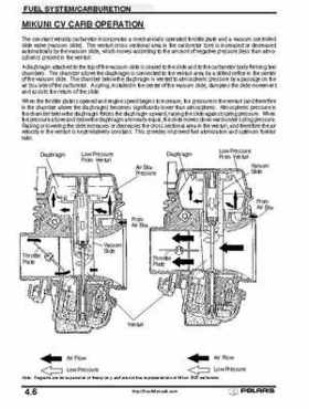 2001 Polaris Sportsman 400-500 DUSE and H.O. Service Manual, Page 156