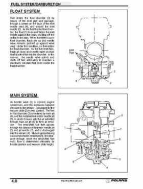 2001 Polaris Sportsman 400-500 DUSE and H.O. Service Manual, Page 158