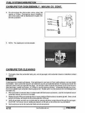 2001 Polaris Sportsman 400-500 DUSE and H.O. Service Manual, Page 162