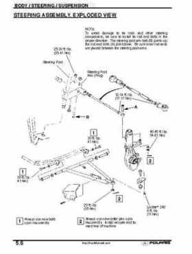 2001 Polaris Sportsman 400-500 DUSE and H.O. Service Manual, Page 177