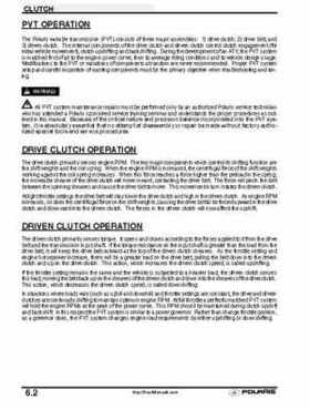 2001 Polaris Sportsman 400-500 DUSE and H.O. Service Manual, Page 186