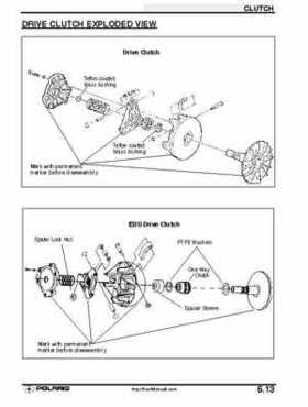 2001 Polaris Sportsman 400-500 DUSE and H.O. Service Manual, Page 197