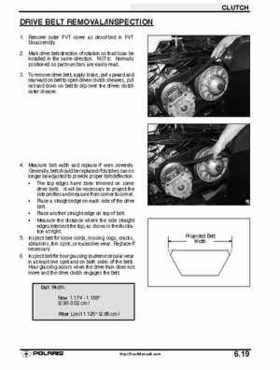2001 Polaris Sportsman 400-500 DUSE and H.O. Service Manual, Page 203