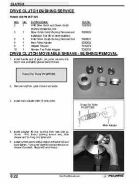 2001 Polaris Sportsman 400-500 DUSE and H.O. Service Manual, Page 206