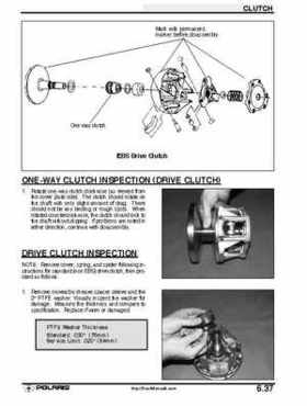 2001 Polaris Sportsman 400-500 DUSE and H.O. Service Manual, Page 221