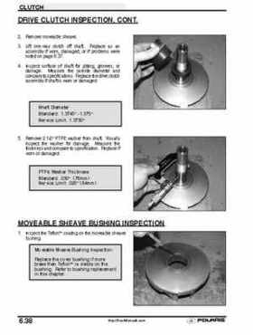 2001 Polaris Sportsman 400-500 DUSE and H.O. Service Manual, Page 222