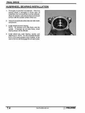 2001 Polaris Sportsman 400-500 DUSE and H.O. Service Manual, Page 236