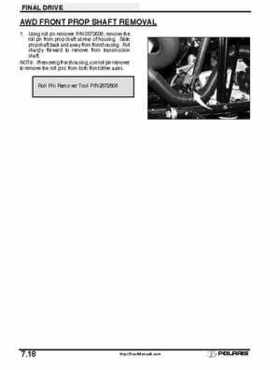 2001 Polaris Sportsman 400-500 DUSE and H.O. Service Manual, Page 250