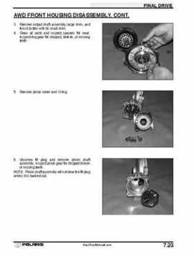 2001 Polaris Sportsman 400-500 DUSE and H.O. Service Manual, Page 255