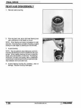 2001 Polaris Sportsman 400-500 DUSE and H.O. Service Manual, Page 262
