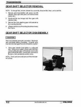 2001 Polaris Sportsman 400-500 DUSE and H.O. Service Manual, Page 271