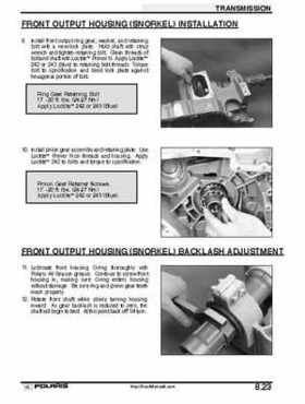 2001 Polaris Sportsman 400-500 DUSE and H.O. Service Manual, Page 292