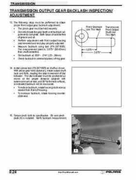 2001 Polaris Sportsman 400-500 DUSE and H.O. Service Manual, Page 293